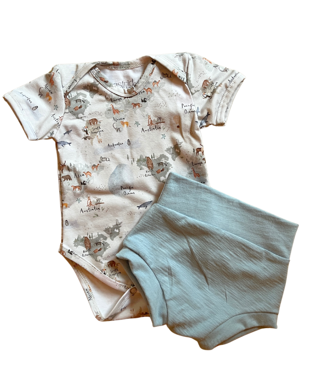 'World Traveler' Baby Outfit Set
