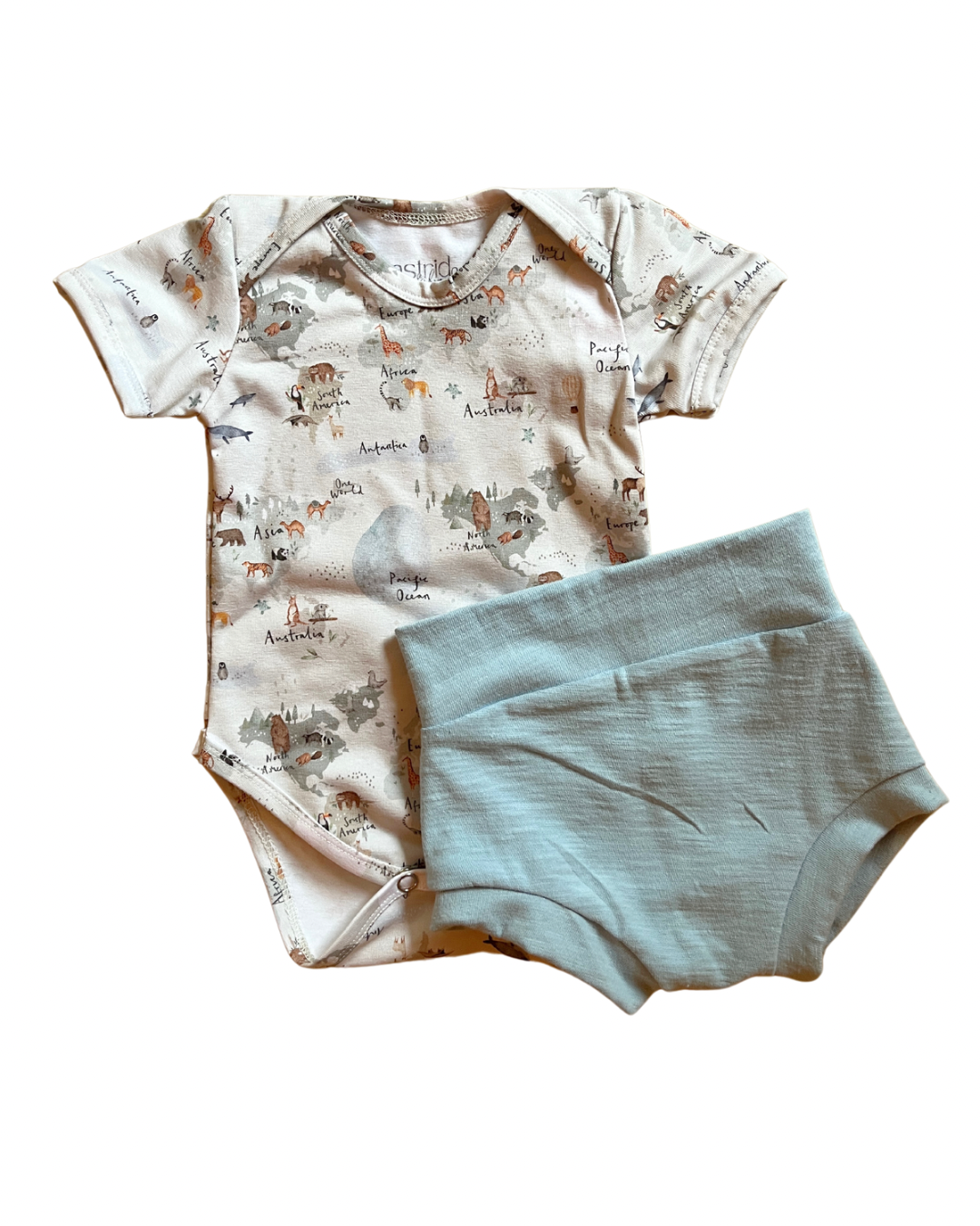 'World Traveler' Baby Outfit Set