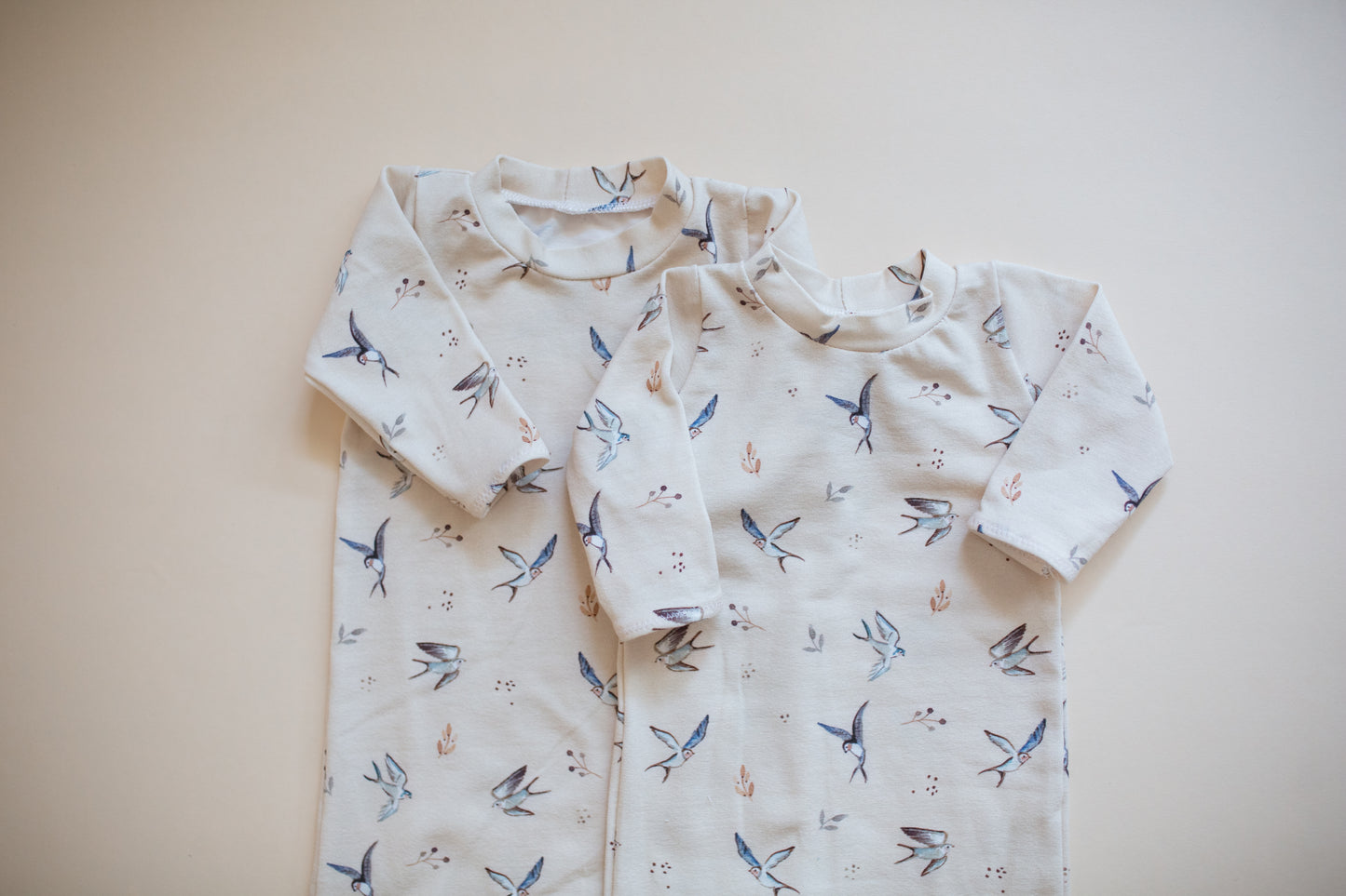 Birds Knotted Gown