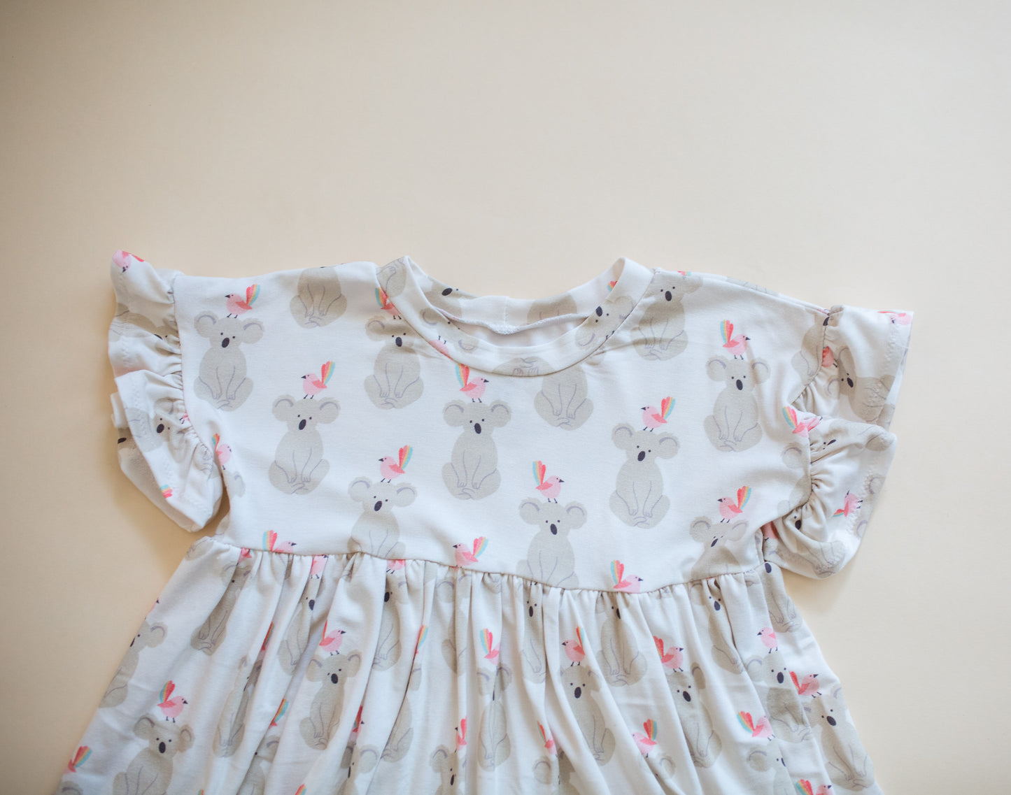 Ruffle Koala Bird Dress