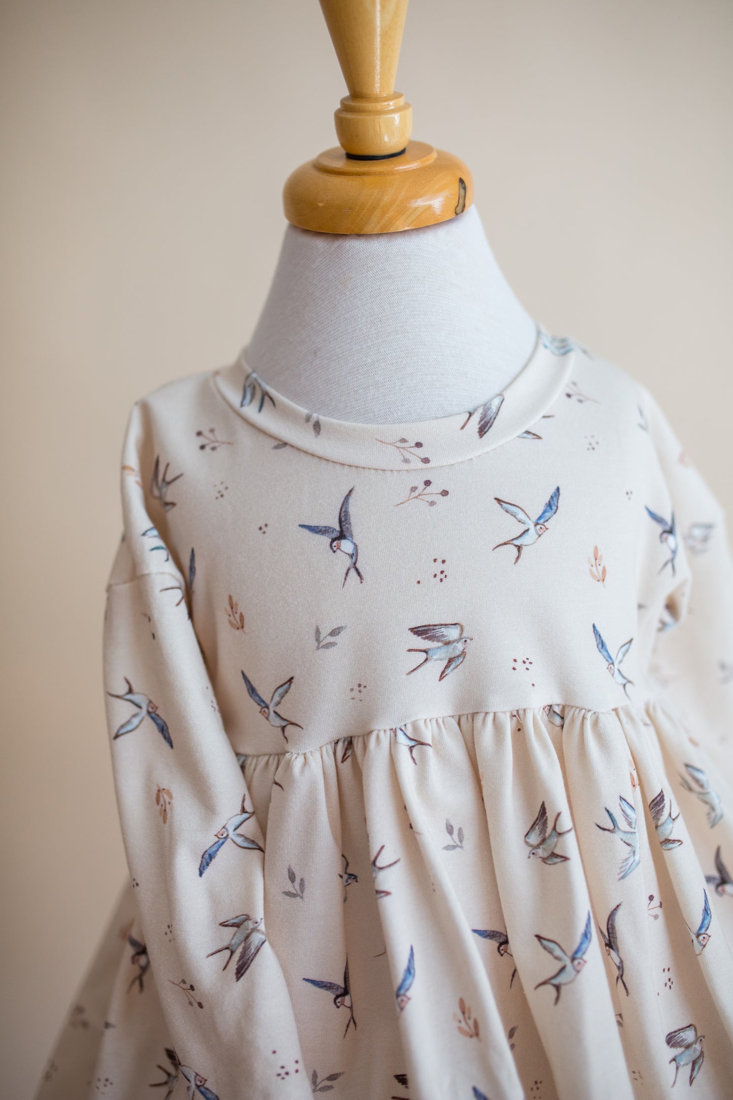 Swallow Long Sleeve Dress
