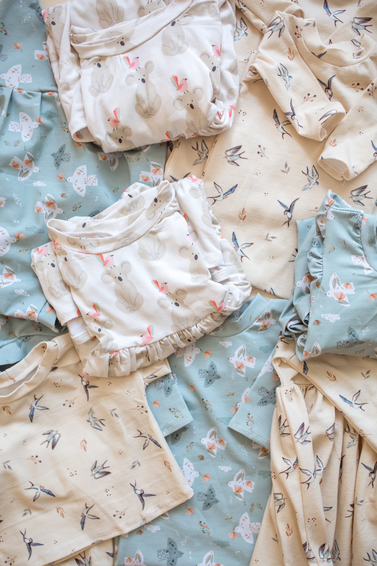 0-3m Swallow Birdie Two Piece Set