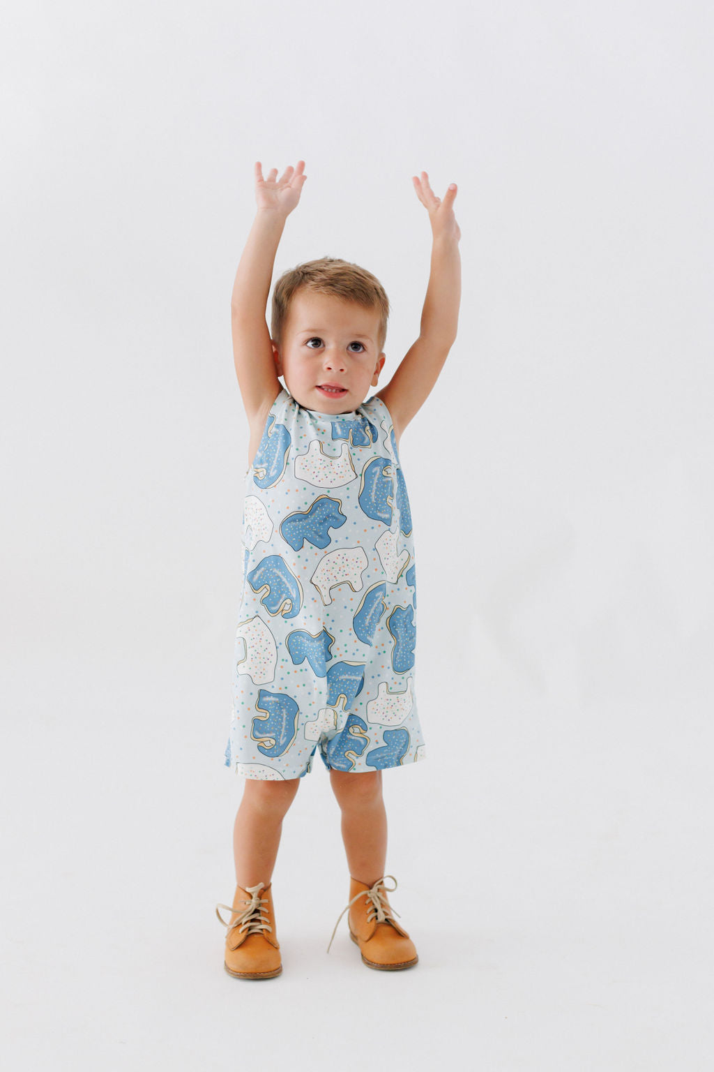 'Animal Cracker' Tank Romper