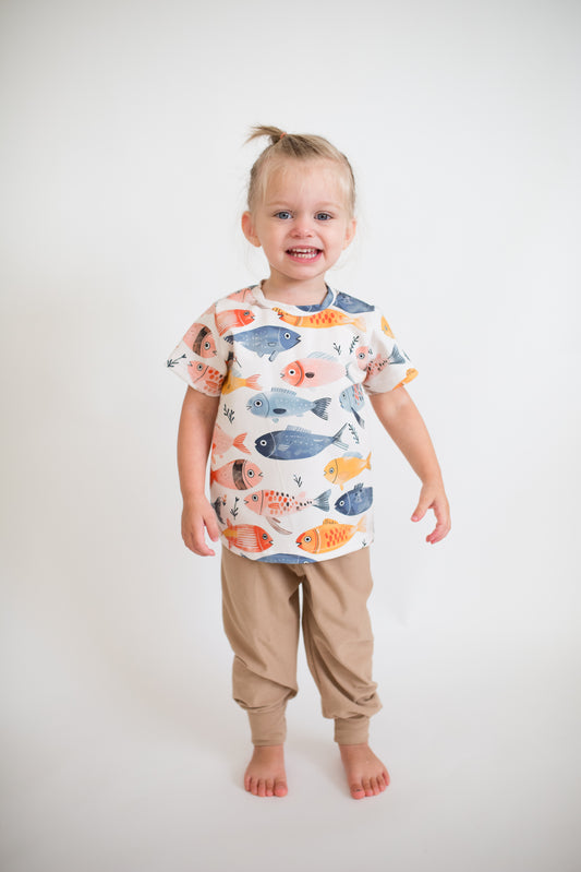 'Fishy Fish' Jogger Set