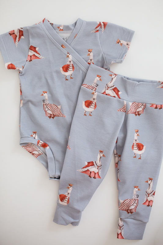 King Goose Bodysuit + Pants Set