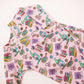 Purple 'Magic and Science' Wrap Romper