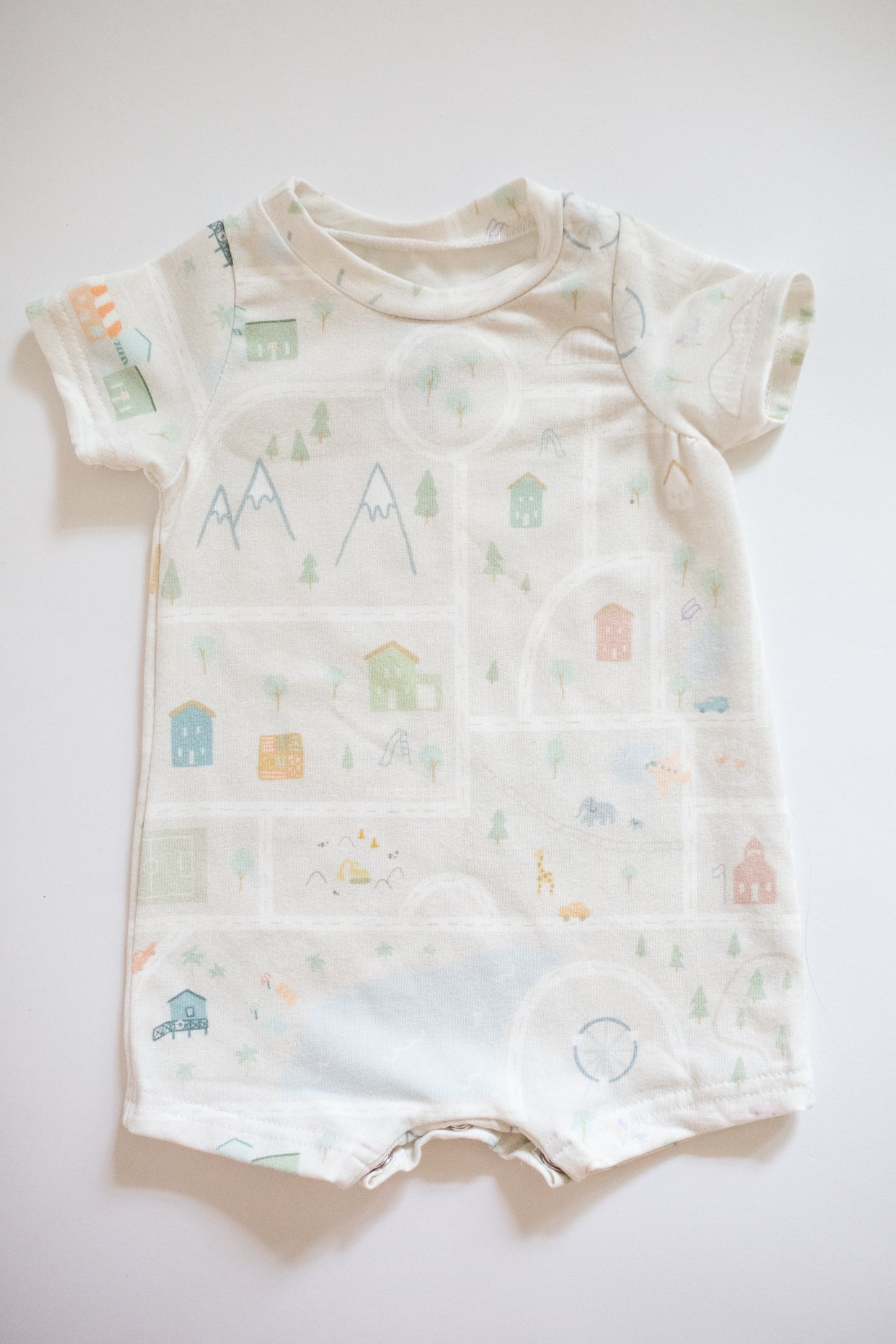 'Little Map' Romper