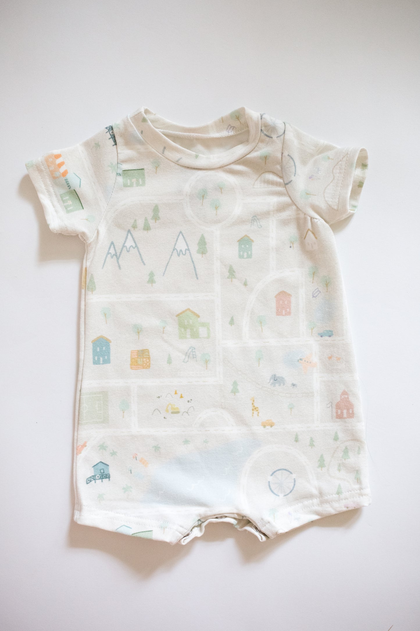 'Little Map' Romper