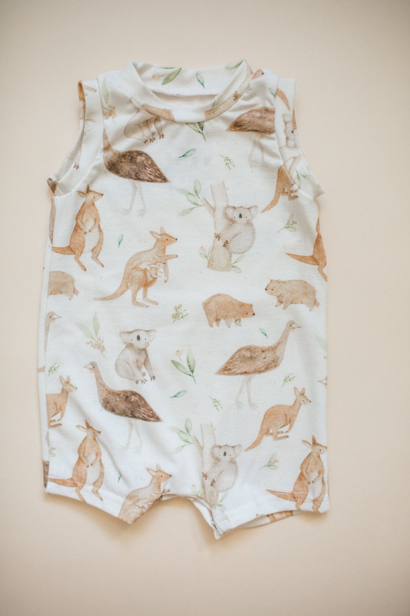 Australiana Tank Romper - Astrid & Friends