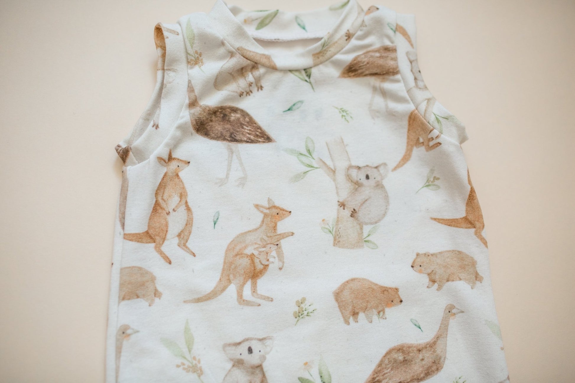 Australiana Tank Romper - Astrid & Friends