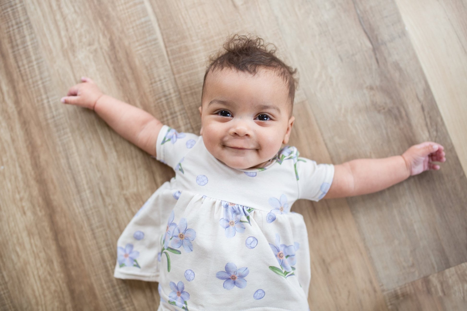 Embryo Floral Print Peplum Set - Astrid & Friends