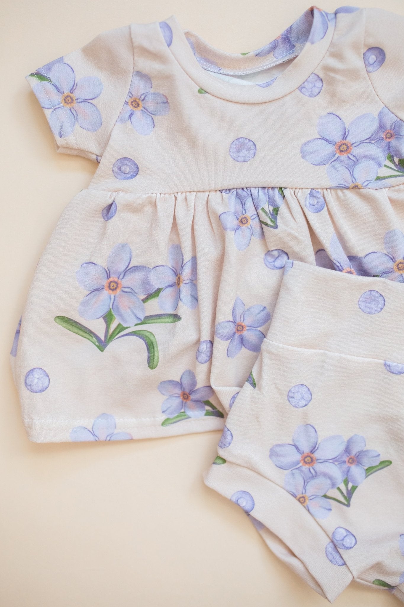 Embryo Floral Print Peplum Set - Astrid & Friends