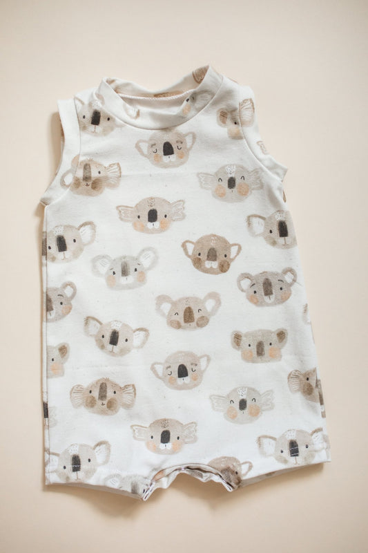 Koala Tank Romper - Astrid & Friends