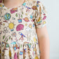 Little Scientist Puff Sleeve Dress - Astrid & Friends