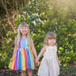 Quilted Rainbow Twirl Dress - Astrid & Friends