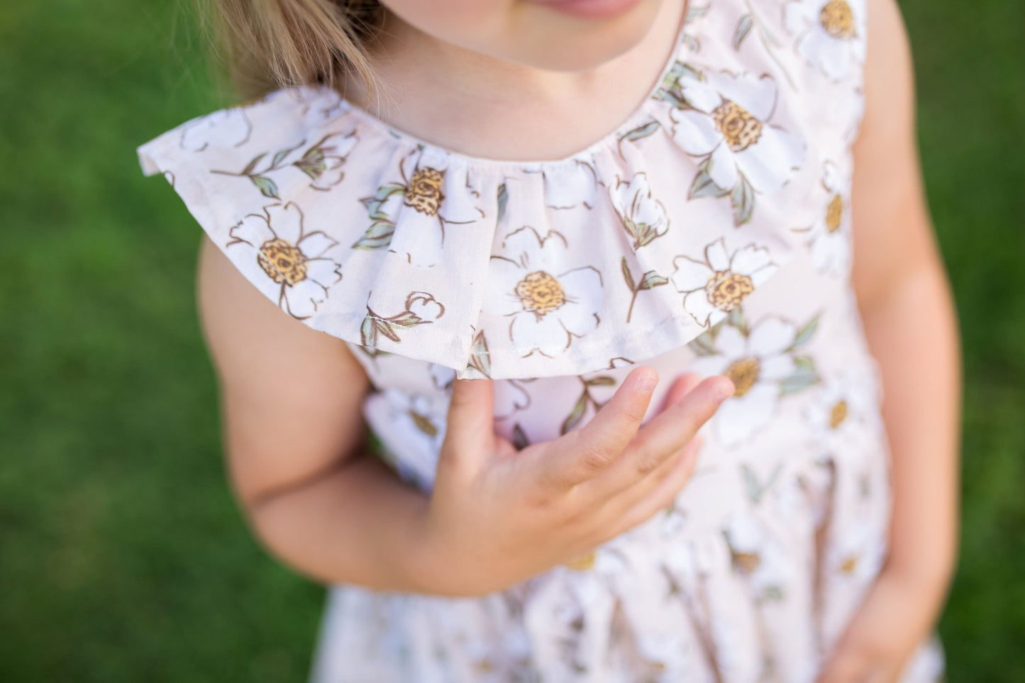 Timeless Floral Ruffle Dress - Astrid & Friends